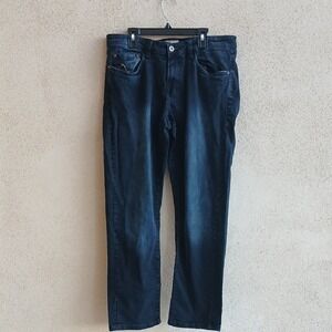 Weatherproof Men's Dark Blue Straight Jeans